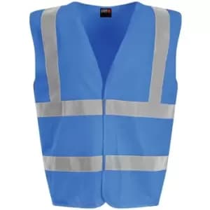 PRO RTX High Visibility Childrens/Kids Waistcoat (S) (Royal Blue) - Royal Blue