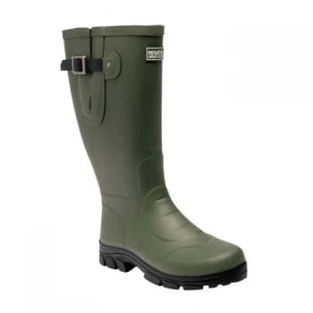Regatta Rivington Neoprene Lined Wellingtons - Deep Green