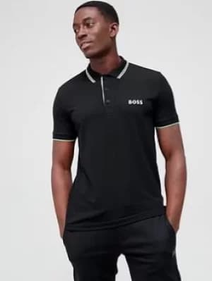 BOSS Paddy Pro Polo Shirt – Black, Size S, Men