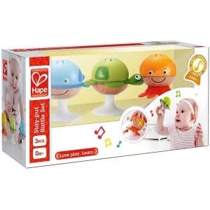Hape Stay-Put Rattle Set
