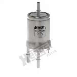 In-Line Fuel Filter H155WK02 by Hella Hengst