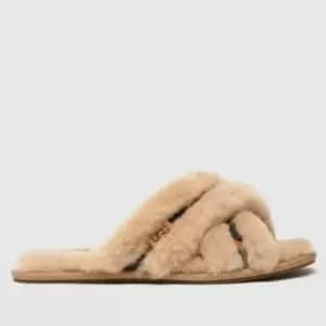 UGG Tan Scuffita Slippers