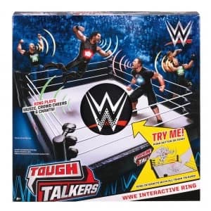 WWE 6" Tough Talkers Ring Playset