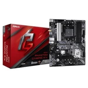 ASRock B550 Phantom Gaming 4 AC AMD Socket AM4 Motherboard