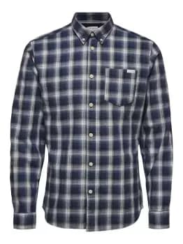 SELECTED Slim Fit Button-down - Shirt Men Blue