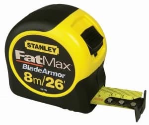 Stanley Fatmax Armour Blade 8m Tape Measure