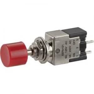 Pushbutton switch 250 V AC 3 A 1 x OnOff SCI PA10