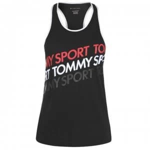 Tommy Sport Graphic Tank Top - PVH Black