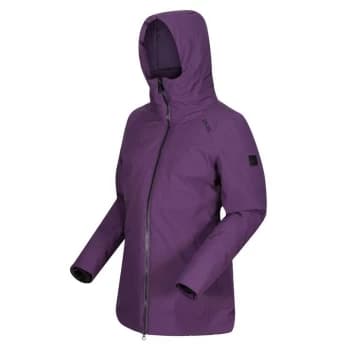 Regatta Sanda Waterproof Jacket - Dk Aubergine