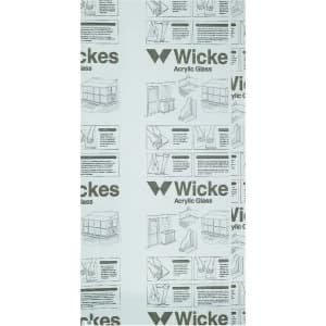 Wickes Durable Acrylic Sheet 60cmx1.22m