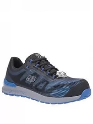 Skechers Bulkin Trainer, Black, Size 7, Men