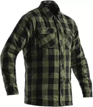 RST Lumberjack Motorcycle Shirt, green, Size L, green, Size L