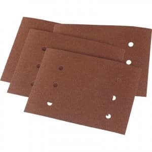Draper Punched 1/4 Sanding Sheets 115mm x 145mm Assorted Pack of 6