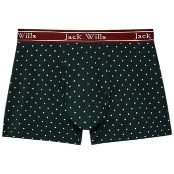 Jack Wills Bridley Polka Dot Boxer Short - Green