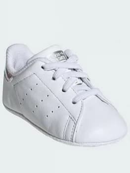 Adidas Originals Stan Smith Toddler Trainers - White Sparkle