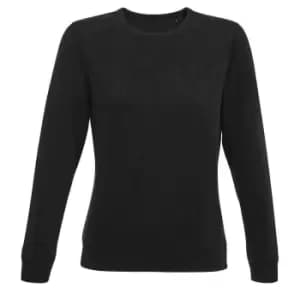 SOLS Womens/Ladies Sully Sweatshirt (M) (Black)