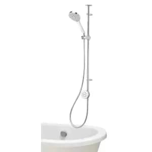 Aqualisa Unity Q Smart Divert Gravity Pumped Exposed Shower with Adjustable Shower Head & Bath Filler