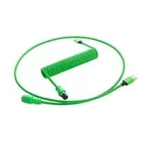 CableMod Pro Coiled Keyboard Cable USB A to USB Type C 150cm - Viper Green