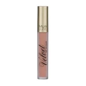 MUA Luxe Velvet Lip Lacquer - Harmony Brown