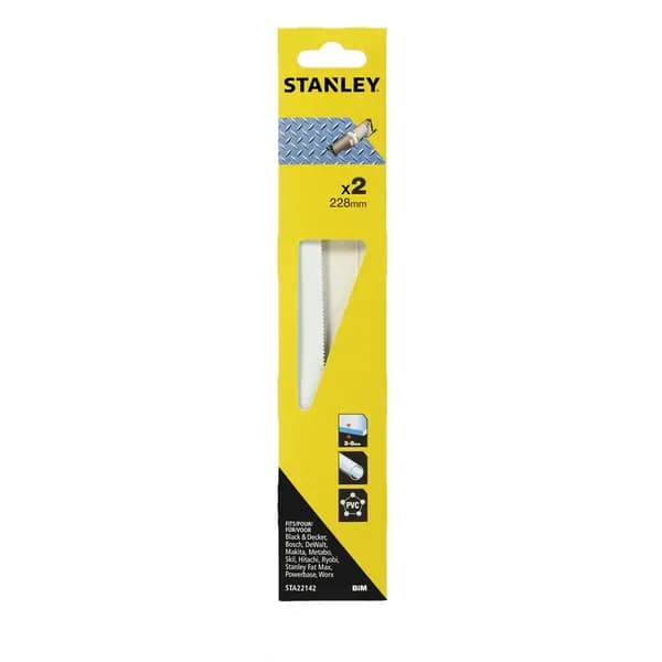 Stanley Recip Saw Blades Metal 228mm - STA22142-XJ