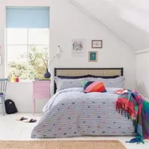 Joules Rainbow Bee Cotton Duvet Cover Set - Multi