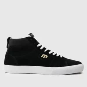 Etnies Black & White Kayson High Trainers