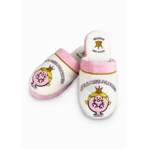 Mr Men & Little Miss - Miss Princess Slippers UK Size 5-7