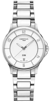 Certina C0392511101700 DS-6 Quartz Movement White Dial Watch