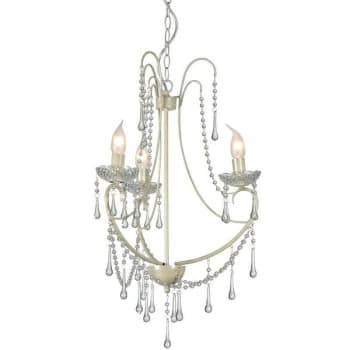 Linea Verdace Lighting - Linea Verdace Romance 3 Light Multi Arm Chandeliers Ivory