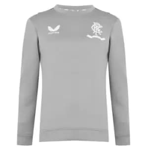 Castore Rangers FC Training Sweatshirt Mens - Grey