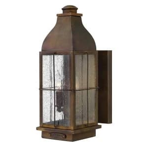 3 Light Outdoor Medium Wall Lantern Light Sienna IP44, E14
