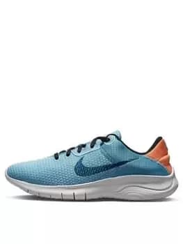 Nike Flex Experience Run 11 Next Nature - Blue/Orange, Blue/Orange, Size 4, Women