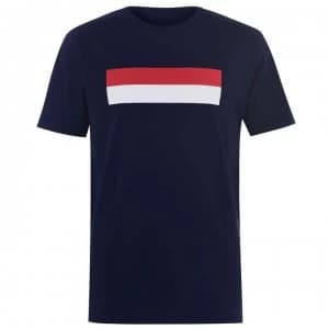New Balance Athletic Strap T Shirt Mens - Navy