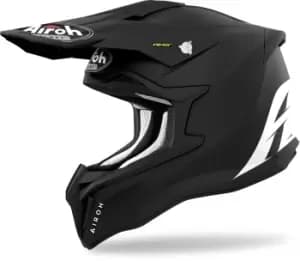 Airoh Strycker Color Carbon Motocross Helmet, black, Size 2XL, black, Size 2XL
