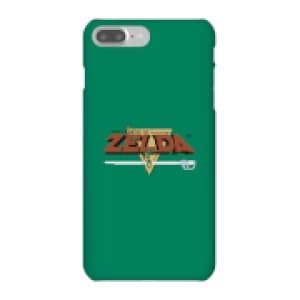 Nintendo The Legend Of Zelda Retro Logo Phone Case - iPhone 7 Plus - Snap Case - Gloss