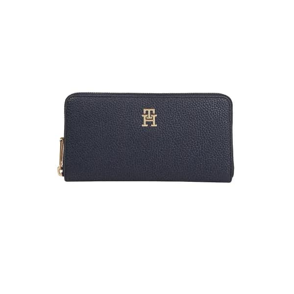 TH Emblem Large Rectangular Zip-Around Wallet