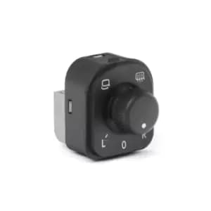 TOPRAN Switch, mirror adjustment 115 169 VW,SEAT,Golf V Schragheck (1K1),Passat Variant (3C5),GOLF VI (5K1),TIGUAN (5N_),Passat Variant (365)