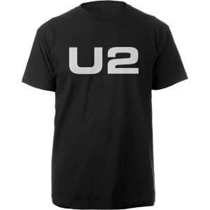 U2 - Logo Mens Large T-Shirt - Black