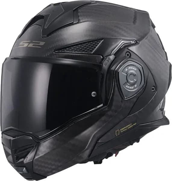 LS2 FF901 Advant X Carbon Solid Modular Helmet Size XL