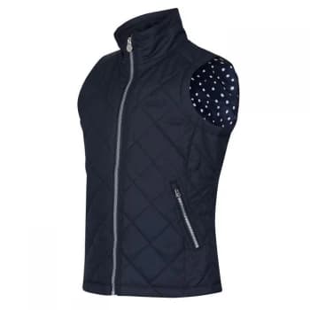Regatta Zalenka Quilted Bodywarmer - Navy(PolkaD)