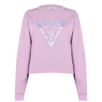 Guess Laila Sweatshirt - Purple K9ZS1
