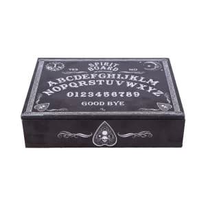 Black and White Spirit Board Jewellery Box