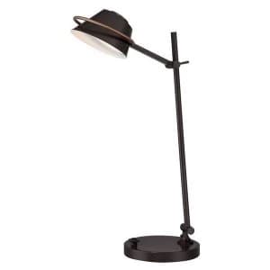 LED 7 Light Desk Lamp Western Bronze