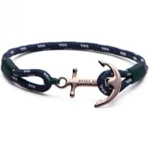 Tom Hope Sterling Silver Mediterranean Green Bracelet Size M