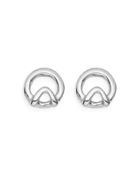 Uno de 50 Nimbo Sculptural Earrings in Sterling Silver