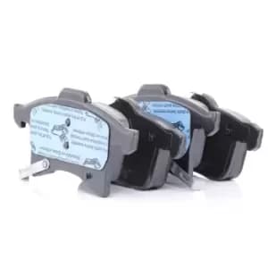 TRW Brake pad set GDB1668 Brake pads,Brake pad set, disc brake OPEL,VAUXHALL,Corsa D Schragheck (S07),Corsa C Schragheck (X01),ZAFIRA B (A05)