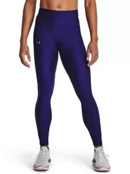 Under Armour Mesh Panel Legging - Blue Size 2XL, Women