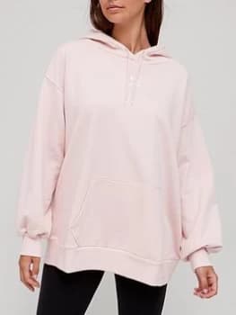 Puma Classics Oversized Hoodie - Pink, Size L, Women