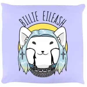 VI Pets Billie Eileash Filled Cushion (One Size) (Lilac/White/Blue) - Lilac/White/Blue