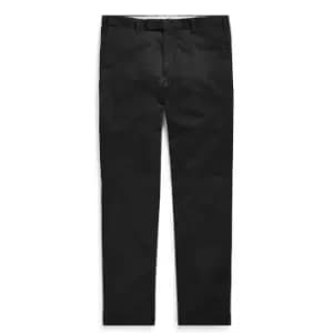 Polo Ralph Lauren Flat Chino Trousers - Black